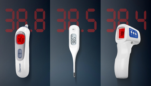 耳溫、腋溫、額溫全不同？哪個體溫計說了算？